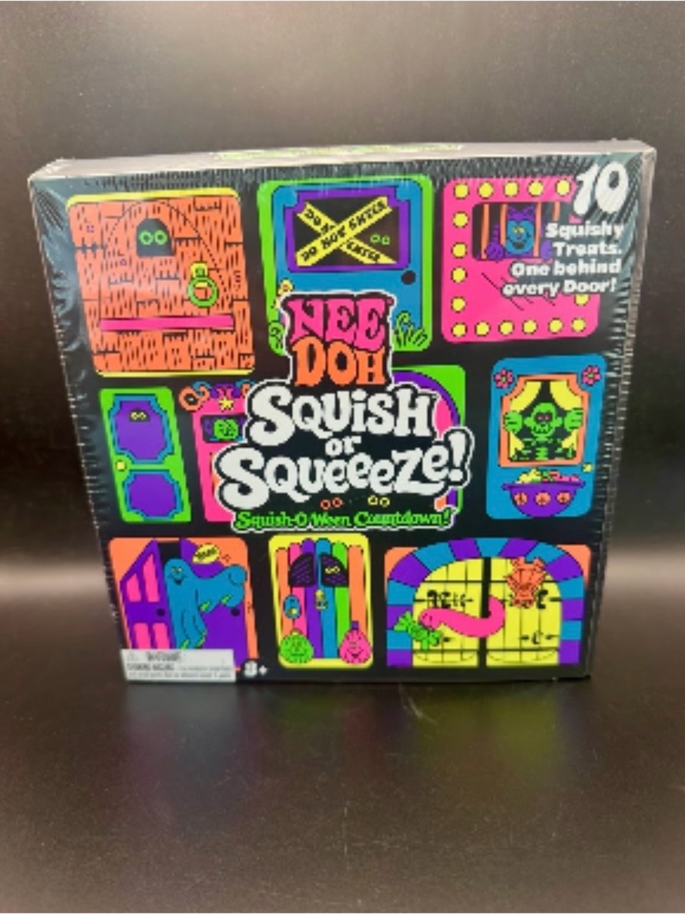 NeeDoh Squish or Squeeze Halloween Advent Calendar RARE 100% AUTHENTIC